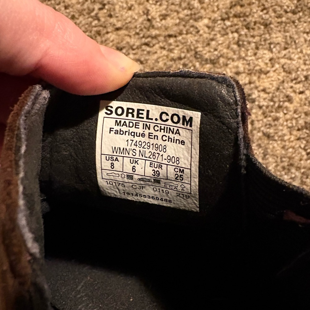 Sorel Women's Brown Ankle Booties - Picture 6 of 7